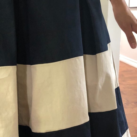 NWT. Banana Republic Cotton A-Line Dress - Picture 9 of 11